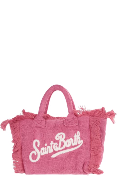 MC2 Saint Barth Totes for Women MC2 Saint Barth Colette Terry Cloth Tote Bag With Embroidery