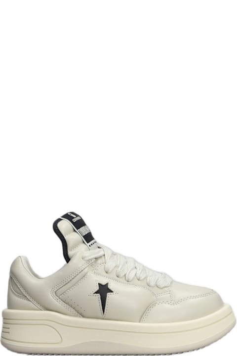 Fashion for Men DRKSHDW Turbowpn Ox Sneakers In Grey Leather