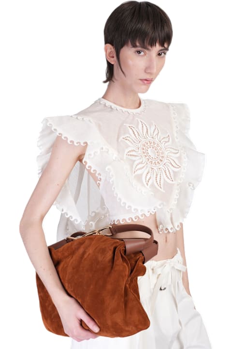 Zimmermann for Women Zimmermann Topwear In White Linen