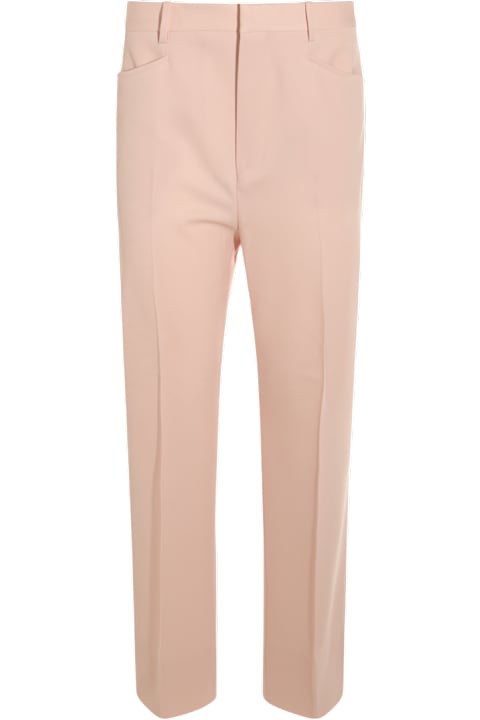 Tom Ford Pants & Shorts for Men Tom Ford Light Pink Wool Pants
