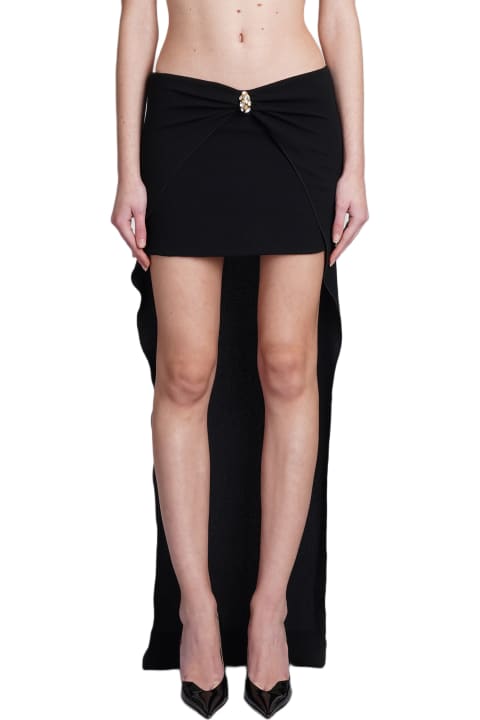Blumarine for Women Blumarine Skirt In Black Polyamide