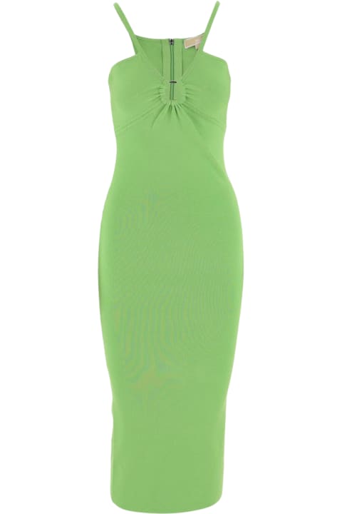 Fashion for Women Michael Kors Viscose Blend Longuette Dress Michael Kors