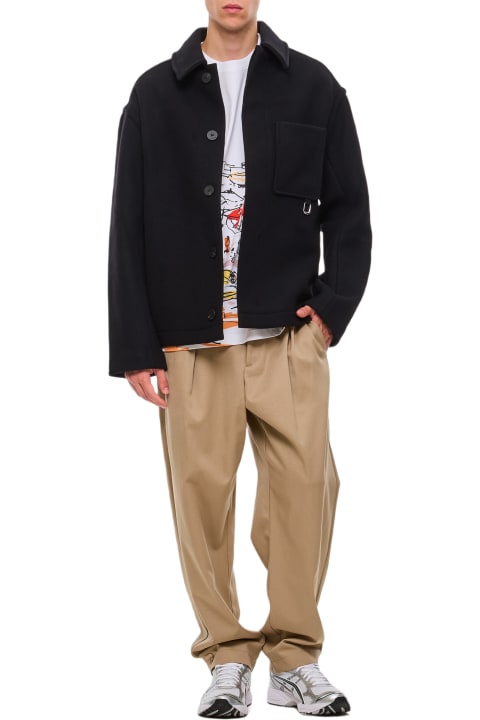 Jacquemus Coats & Jackets for Men Jacquemus Le Manteau Court