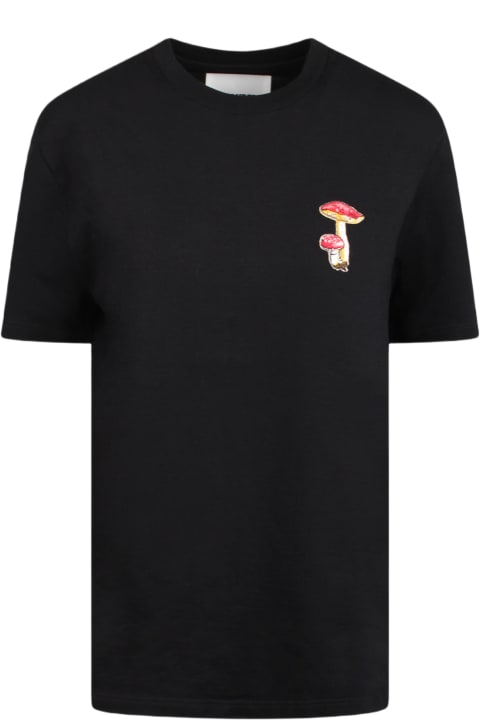 Jil Sander Topwear for Women Jil Sander Jilsander Logo Patch Cotton T-shirt