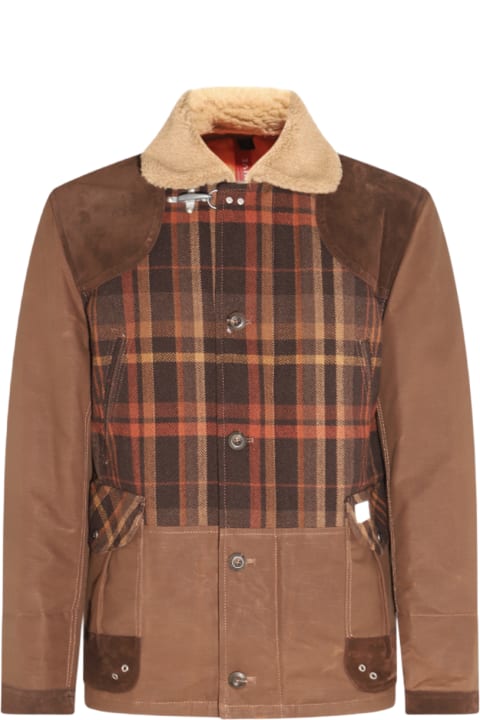 Fay Coats & Jackets for Men Fay Multicolour Wool Blend Casual Jacket