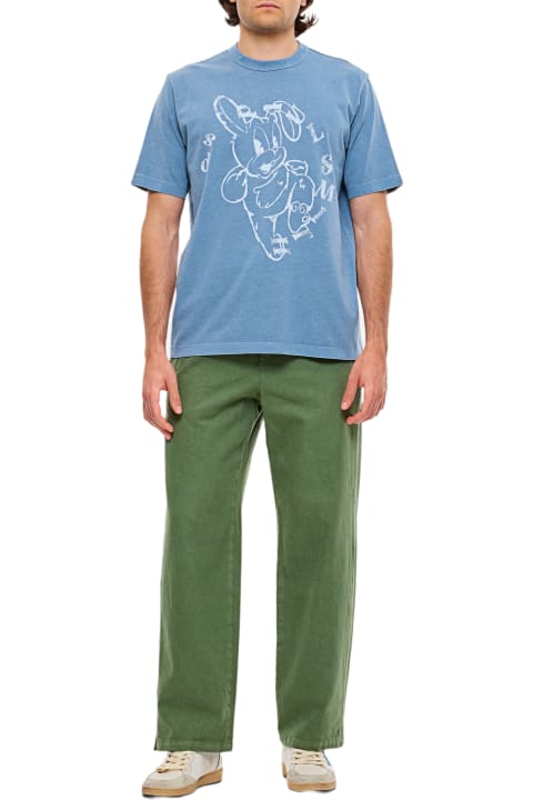 Paul Smith Topwear for Men Paul Smith Cotton T-shirt Sky Bunny