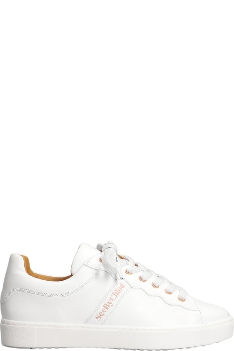 ウィメンズ See by Chloéのスニーカー See by Chloé Essie Sneakers In White Leather