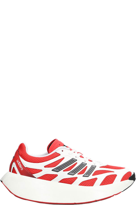 Adidas for Men Adidas Adizero Aruku Sneakers In Red Fabric