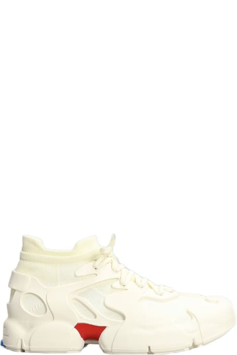 メンズ Camperのシューズ Camper Tossu Sneakers In White Synthetic Fibers