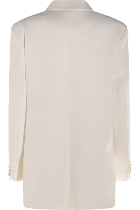 Max Mara Coats & Jackets for Women Max Mara White Gabarra Blazer