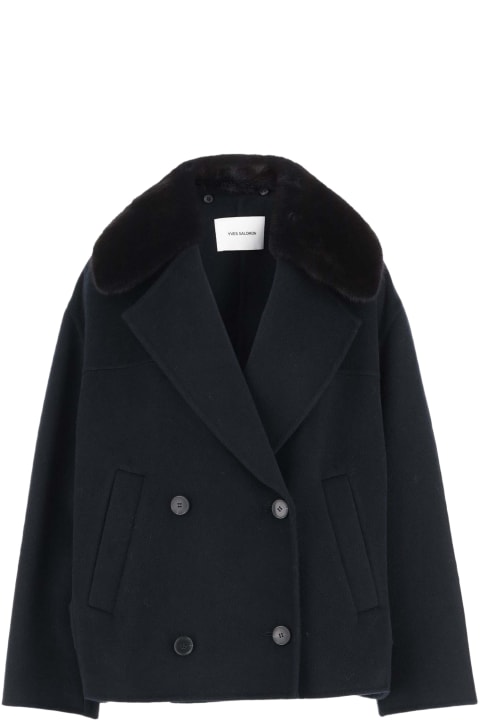 Yves Salomon for Women Yves Salomon Wool And Cashmere Double-breasted Coat