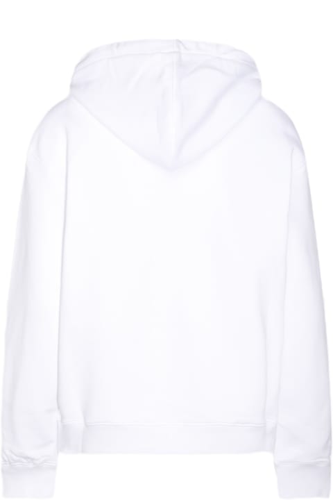 Moschino Fleeces & Tracksuits for Women Moschino White Cotton Teddy Bear Sweatshirt