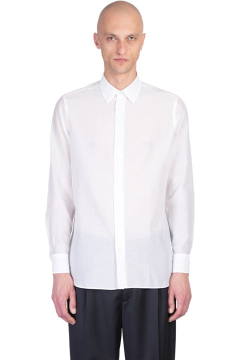 Lardini for Men Lardini Shirt In White Cotton