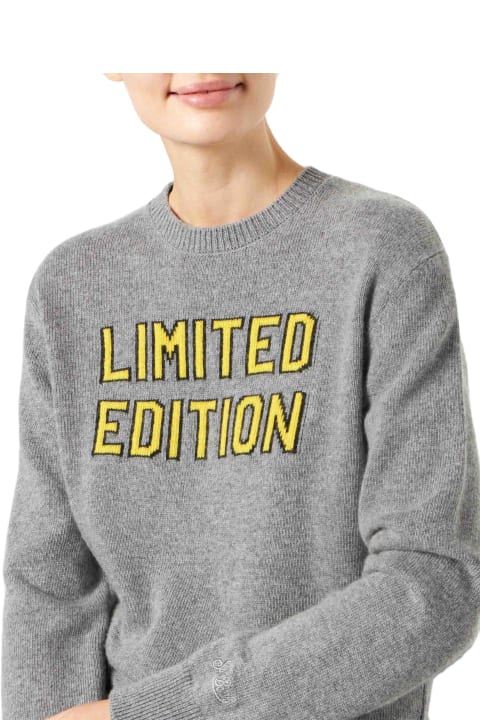 Homeware MC2 Saint Barth Woman Sweater With Limited Edition Lettering