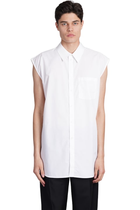 メンズ Helmut Langのシャツ Helmut Lang Shirt In White Cotton