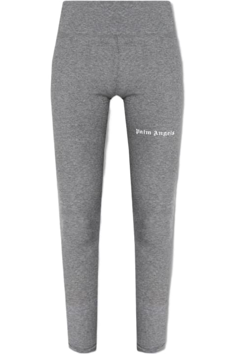 Pants & Shorts for Women Palm Angels Leggings With Logo