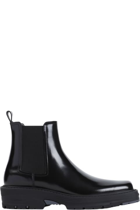 Givenchy Boots for Men Givenchy Black Leather Chelsea Ankle Boots