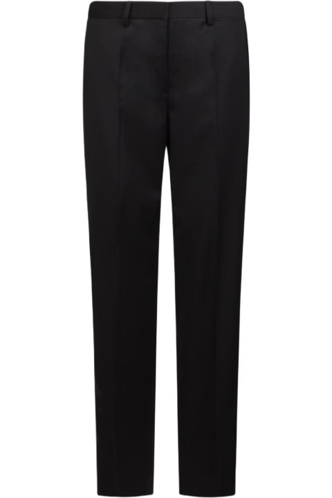 Helmut Lang Pants & Shorts for Women Helmut Lang Helmut Lang Wool Trousers With Side Strings