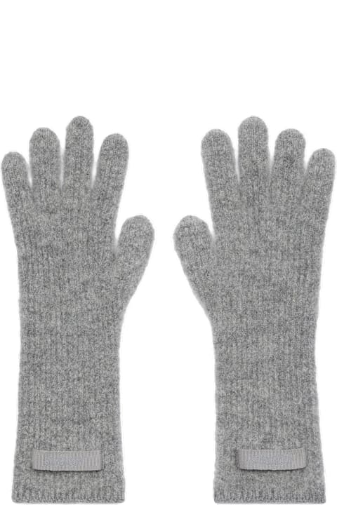 Gloves for Women Jacquemus Grosgrain Wool Gloves