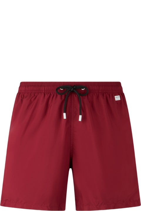 Homeware MC2 Saint Barth Man Lightweight Fabric Burgundy Swim Shorts Lighting Pantone | Pantone® Special Edition