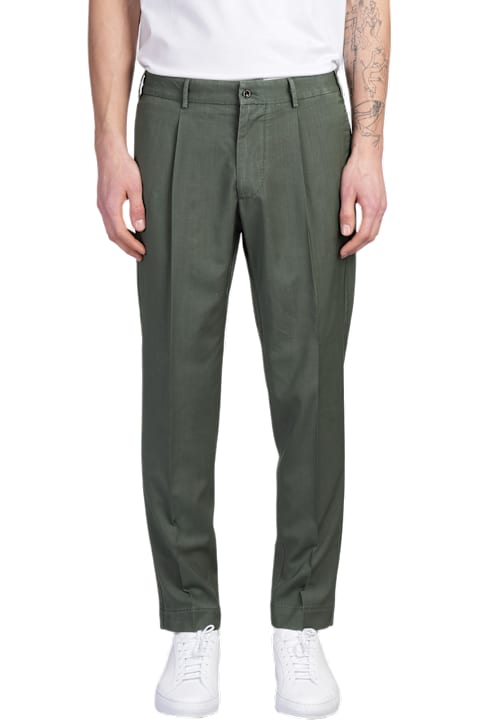 Santaniello Clothing for Men Santaniello Irno Evo Pants In Green Wool