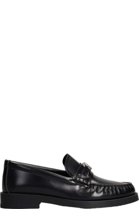 Jimmy Choo Shoes for Women Jimmy Choo Addie Jc Loafers In Black Leather
