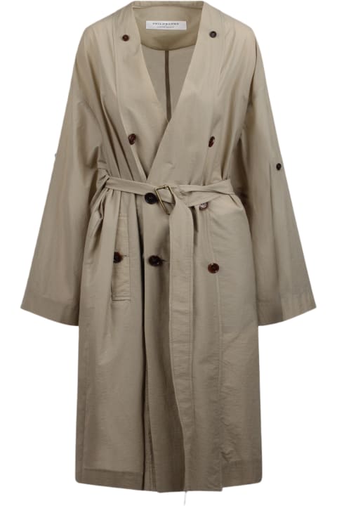 Coats & Jackets for Women Philosophy di Lorenzo Serafini Philosophy Di Lorenzo Serafini Button-up Trench Coat
