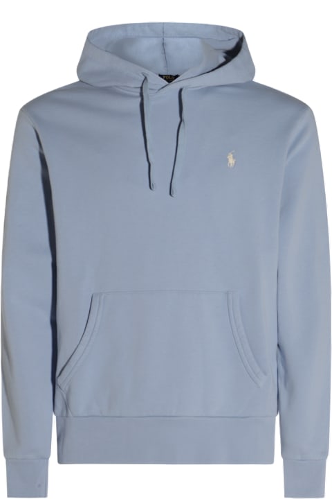 Polo Ralph Lauren Fleeces & Tracksuits for Women Polo Ralph Lauren Blue Cotton Sweatshirt
