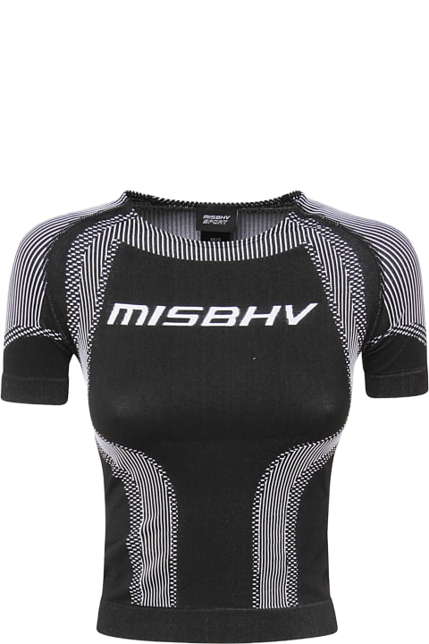 MISBHV Topwear for Women MISBHV Black And White T-shirt