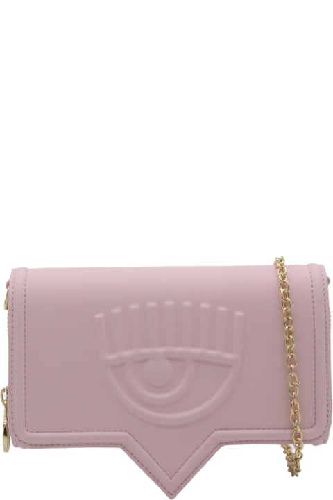 Chiara Ferragni Shoulder Bags for Women Chiara Ferragni Pink Crossbody Bag