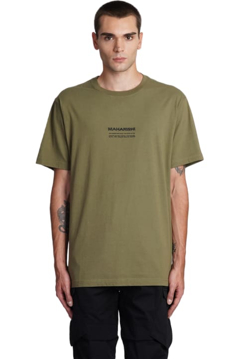 Maharishi for Men Maharishi T-shirt In Green Cotton