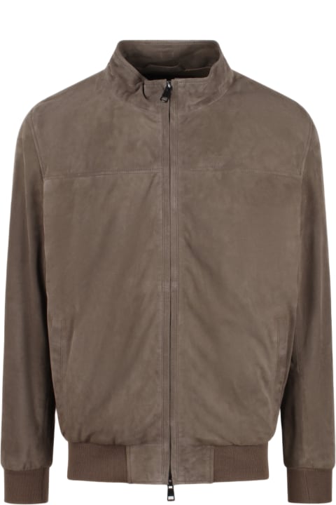 Herno Coats & Jackets for Men Herno Suede Jacket