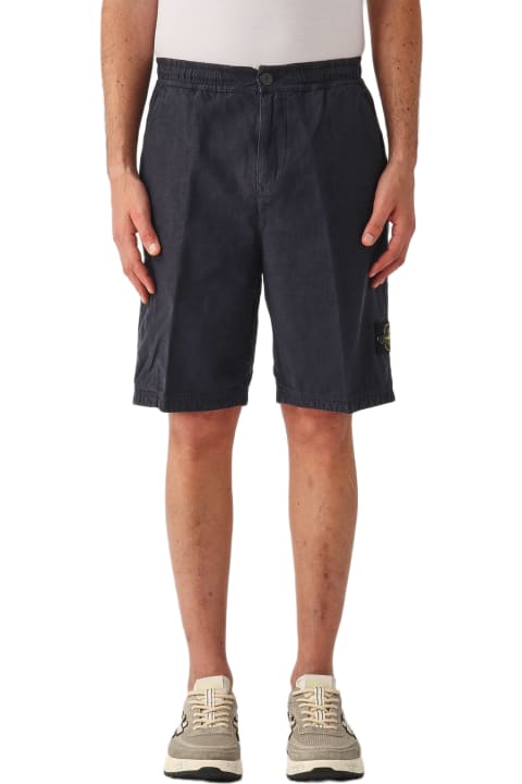 Stone Island Pants for Men Stone Island Bermuda Confort Shorts