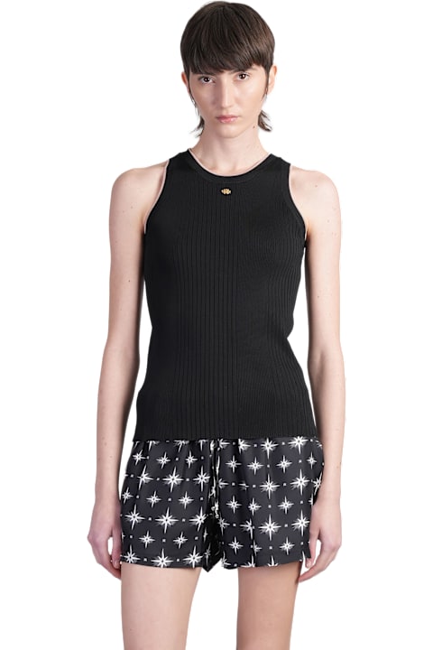 AMIRI Clothing for Women AMIRI Topwear In Black Viscose