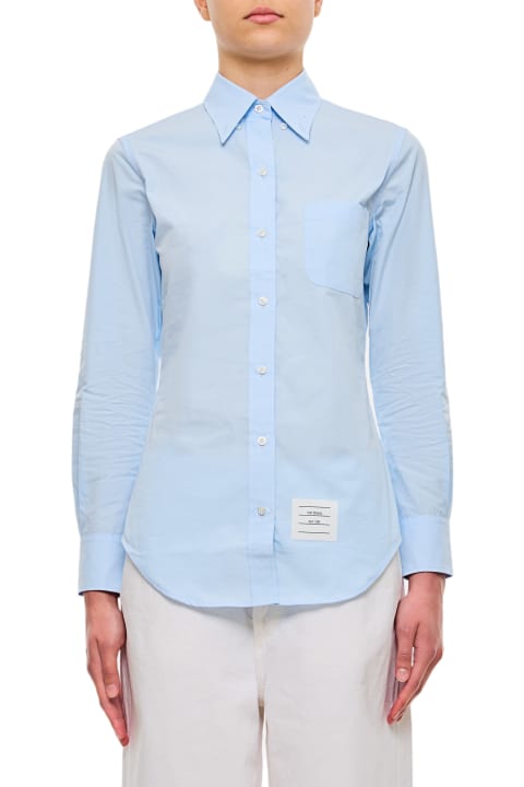 Thom Browne Topwear for Women Thom Browne Classic Point Collar Shirt