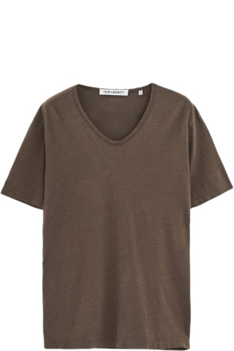 Our Legacy Topwear for Men Our Legacy U-neck T-shirt