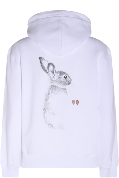 Fleeces & Tracksuits for Women Lanvin White Cotton Rabbit Sweatshirt