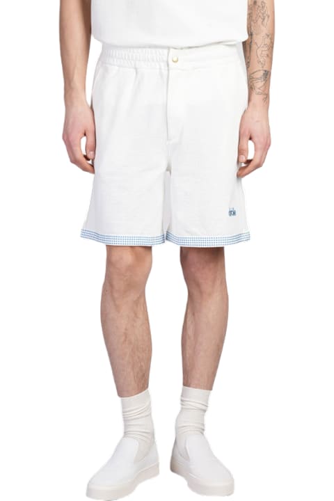 Drôle de Monsieur Clothing for Men Drôle de Monsieur Shorts In White Cotton