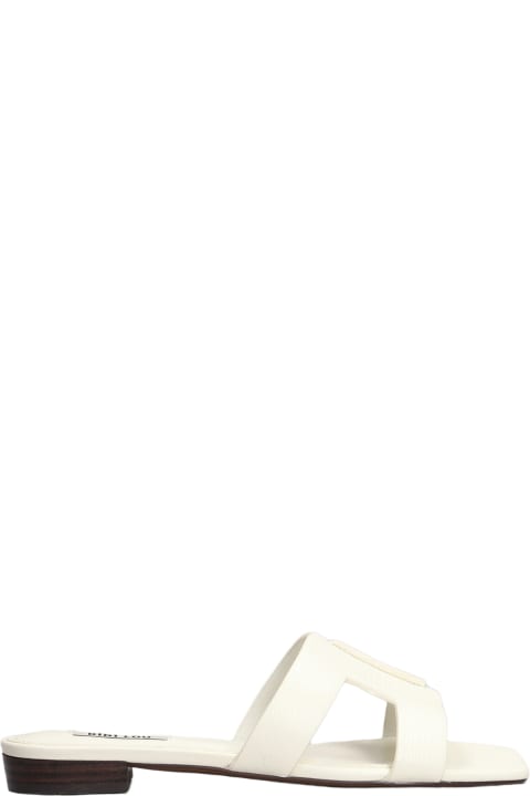Shoes Sale for Women Bibi Lou Dahlia Flats In White Leather