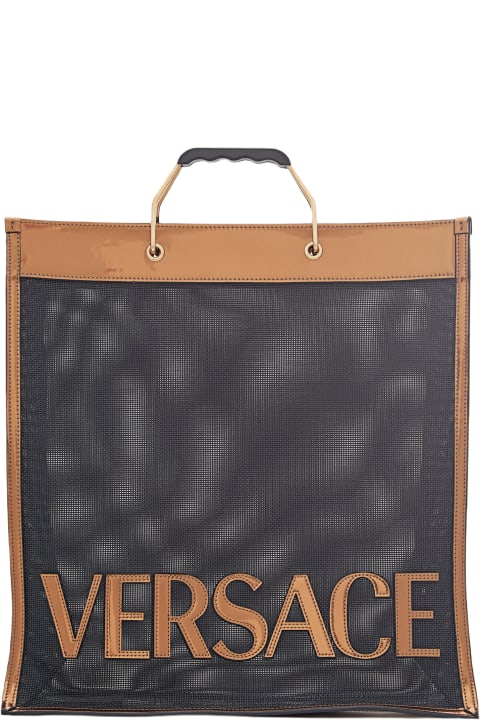 メンズ Versaceのバッグ Versace Tote Bags Laminate