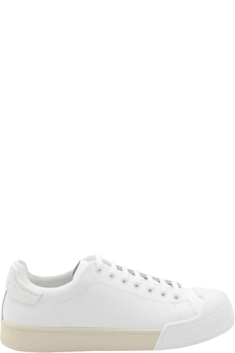 Marni Sneakers for Men Marni White Leather Sneakers