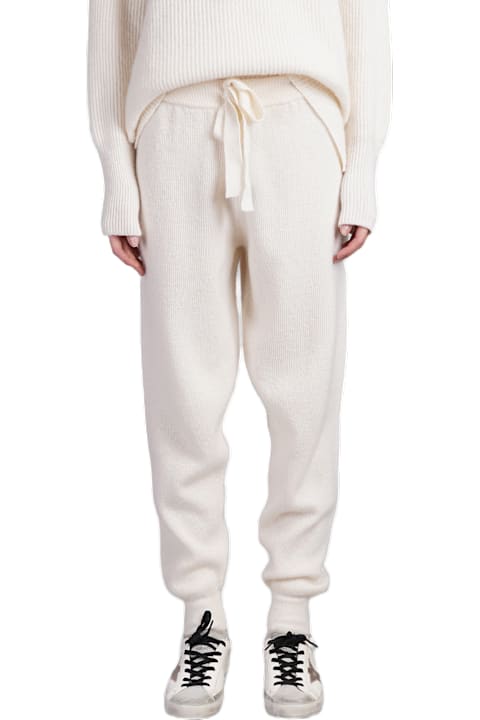 Golden Goose Fleeces & Tracksuits for Women Golden Goose Pants In White Wool