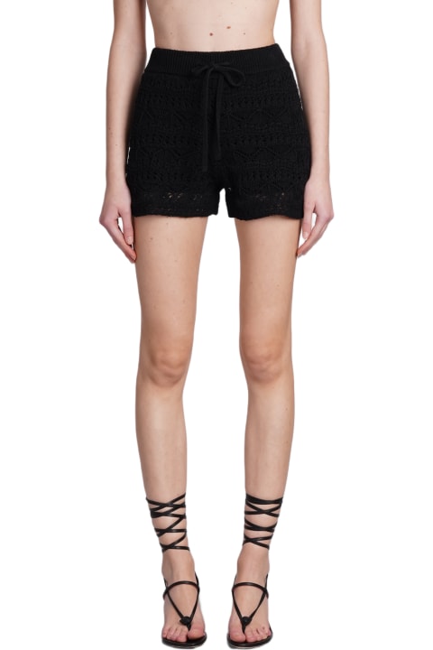 IRO Pants & Shorts for Women IRO Loreen Shorts In Black Viscose