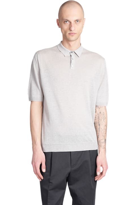 Ballantyne for Men Ballantyne T-shirt In Grey Linen