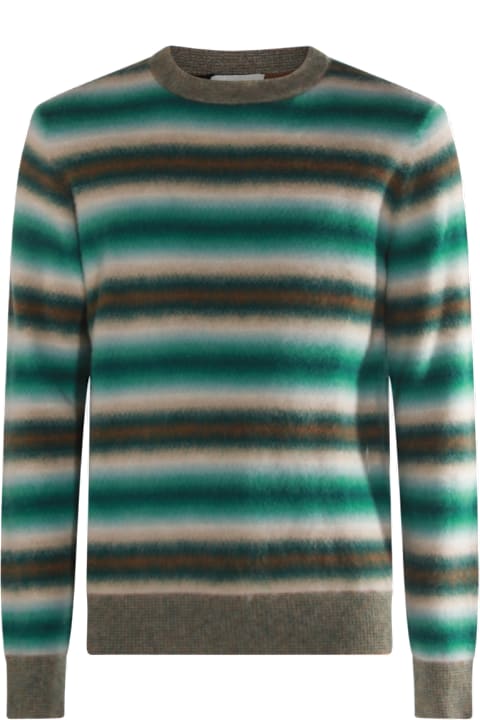 Piacenza Cashmere لـ Women Piacenza Cashmere Multicolor Green Wool Knitwear