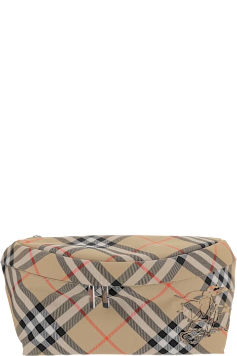 Burberry Bags for Men Burberry Pouch With Check Pattern