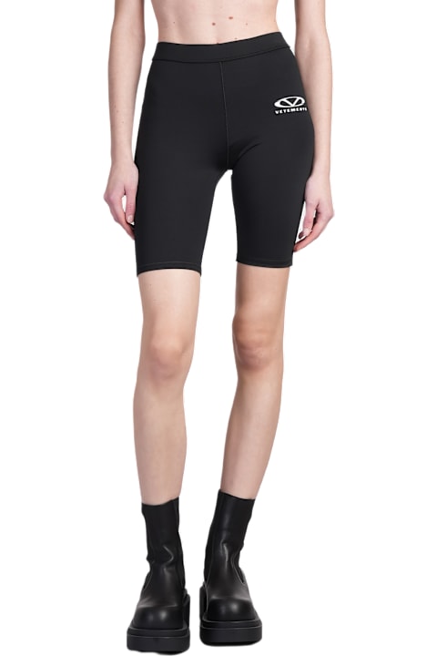 VETEMENTS for Women VETEMENTS Shorts In Black Polyamide