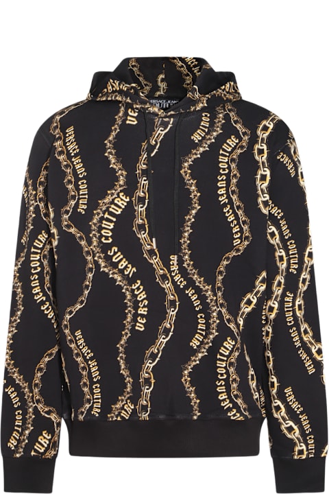 Homeware Versace Jeans Couture Black Cotton Sweatshirt