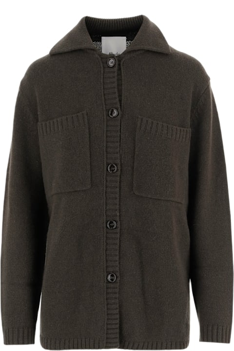 Clothing Sale for Women Allude Wool And Cashmere Cardigan
