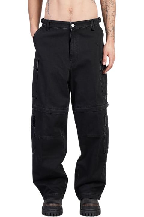 VETEMENTS Pants for Men VETEMENTS Jeans In Black Cotton